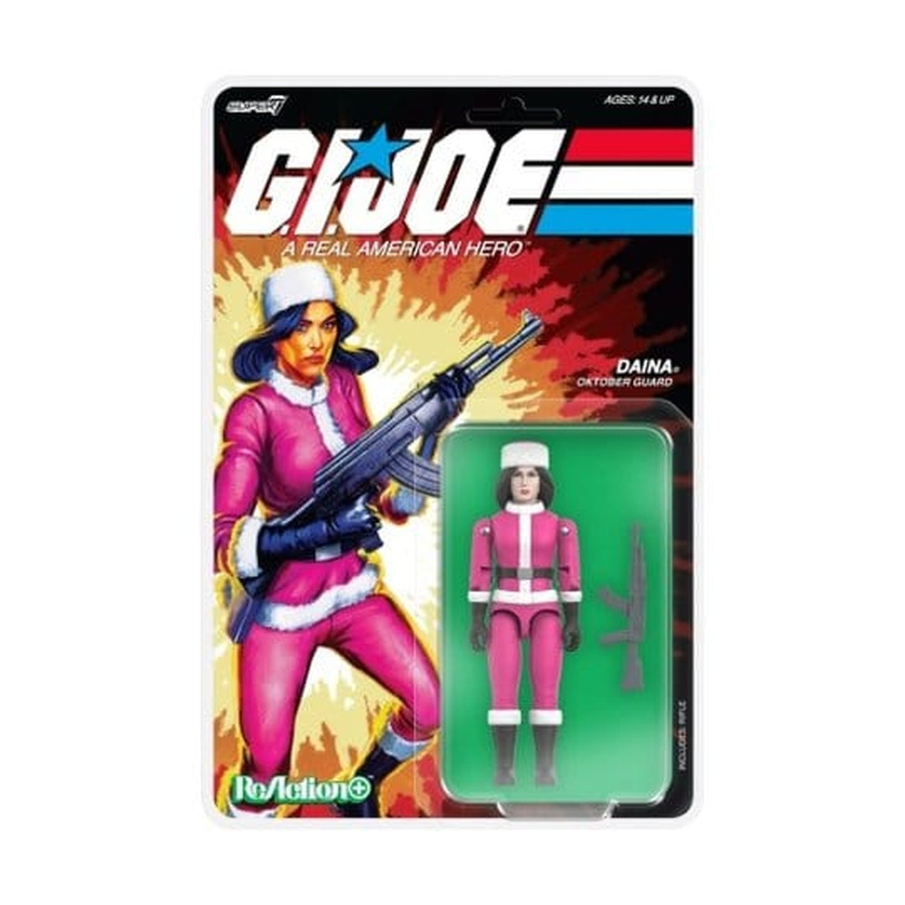 Zdjęcie produktu GI Joe ReAction+ figurka akcji Wave 07 Daina (Kreskówka) 10 cm