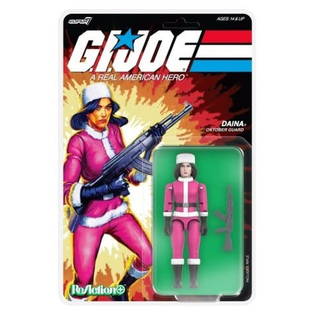 Zdjęcie produktu GI Joe ReAction+ figurka akcji Wave 07 Daina (Kreskówka) 10 cm
