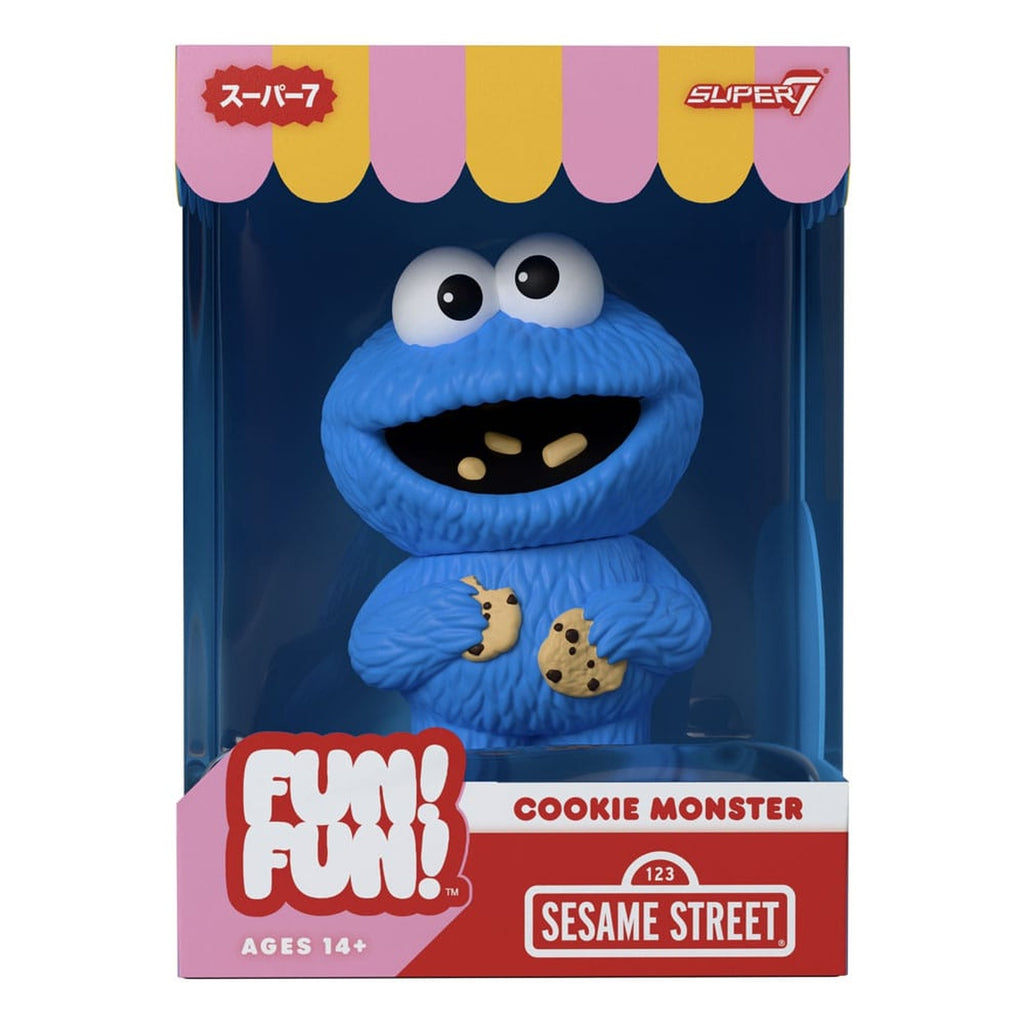 Zdjęcie produktu Ulica Sezamkowa FUN! FUN! miękka winylowa figurka Wave 02 Ciasteczkowy Potwór 13 cm