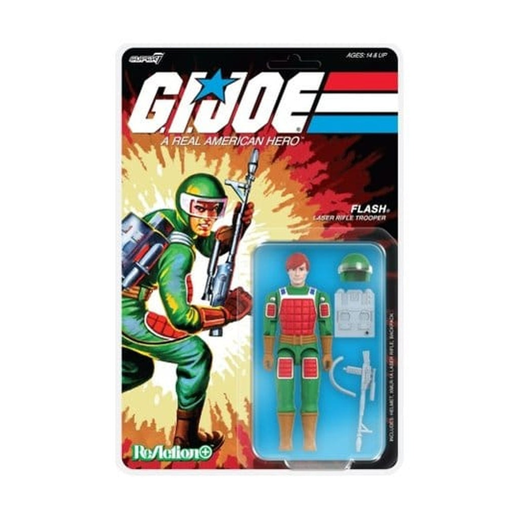Zdjęcie produktu Figurka akcji GI Joe ReAction+ Wave 07 Flash (komiks) 10 cm