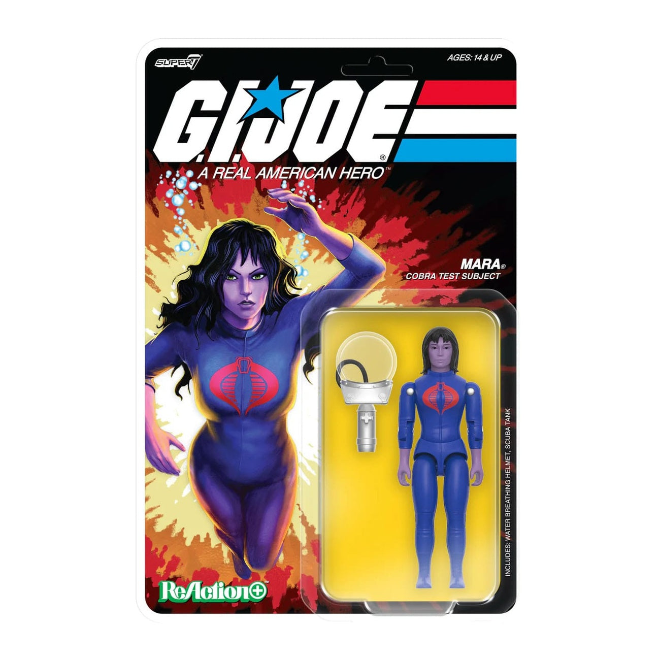 Zdjęcie produktu GI Joe ReAction+ figurka akcji Fala 06 Mara 10 cm
