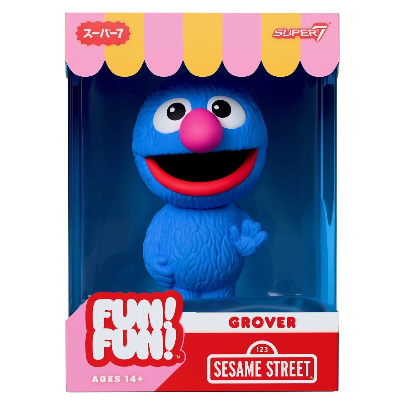 Zdjęcie produktu Ulica Sezamkowa Fun! Fun! Wave 01 – Grover 18 cm