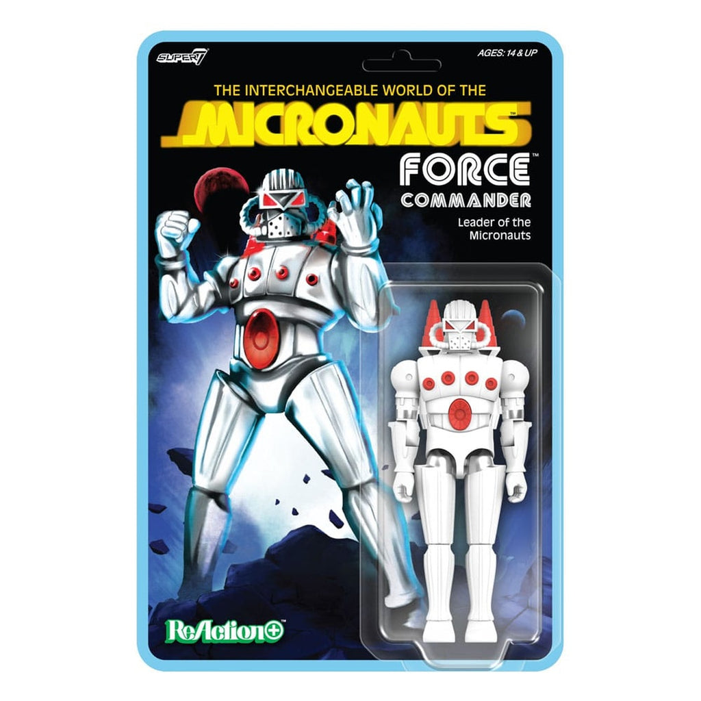 Zdjęcie produktu Micronauts figurka akcji ReAction+ Wave 02 Force Commander 9 cm