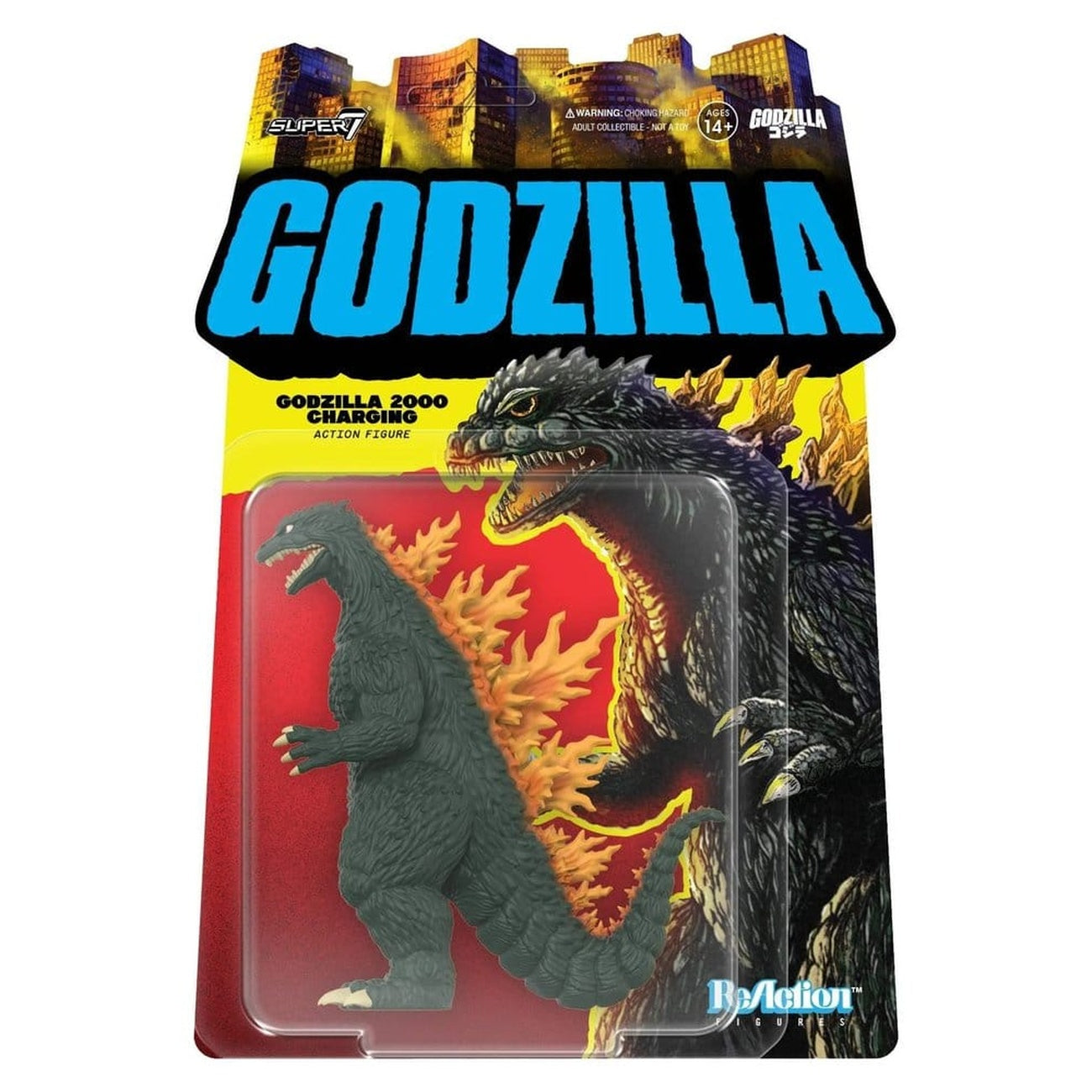 Zdjęcie produktu Godzilla Toho ReAction figurka akcji Godzilla (2000, Charging) 24 cm
