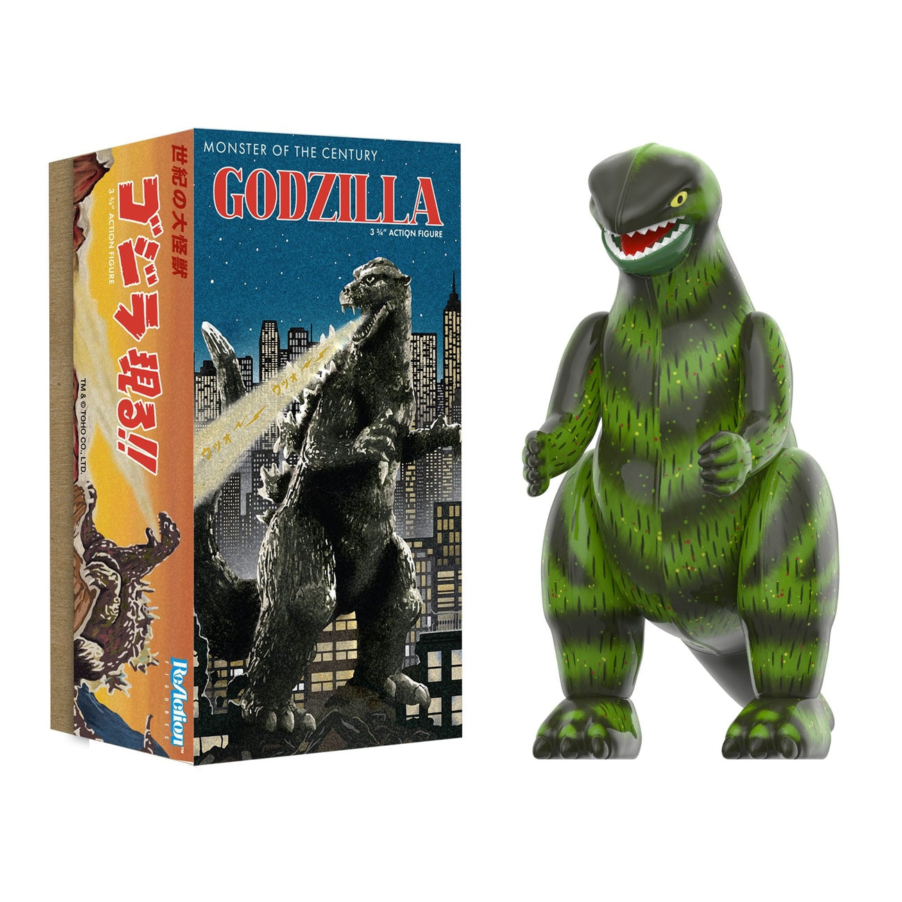 Zdjęcie produktu Godzilla Toho ReAction figurka akcji Wave 01 (Retro Puszka) Godzilla (Puszka Marusan) 10 cm