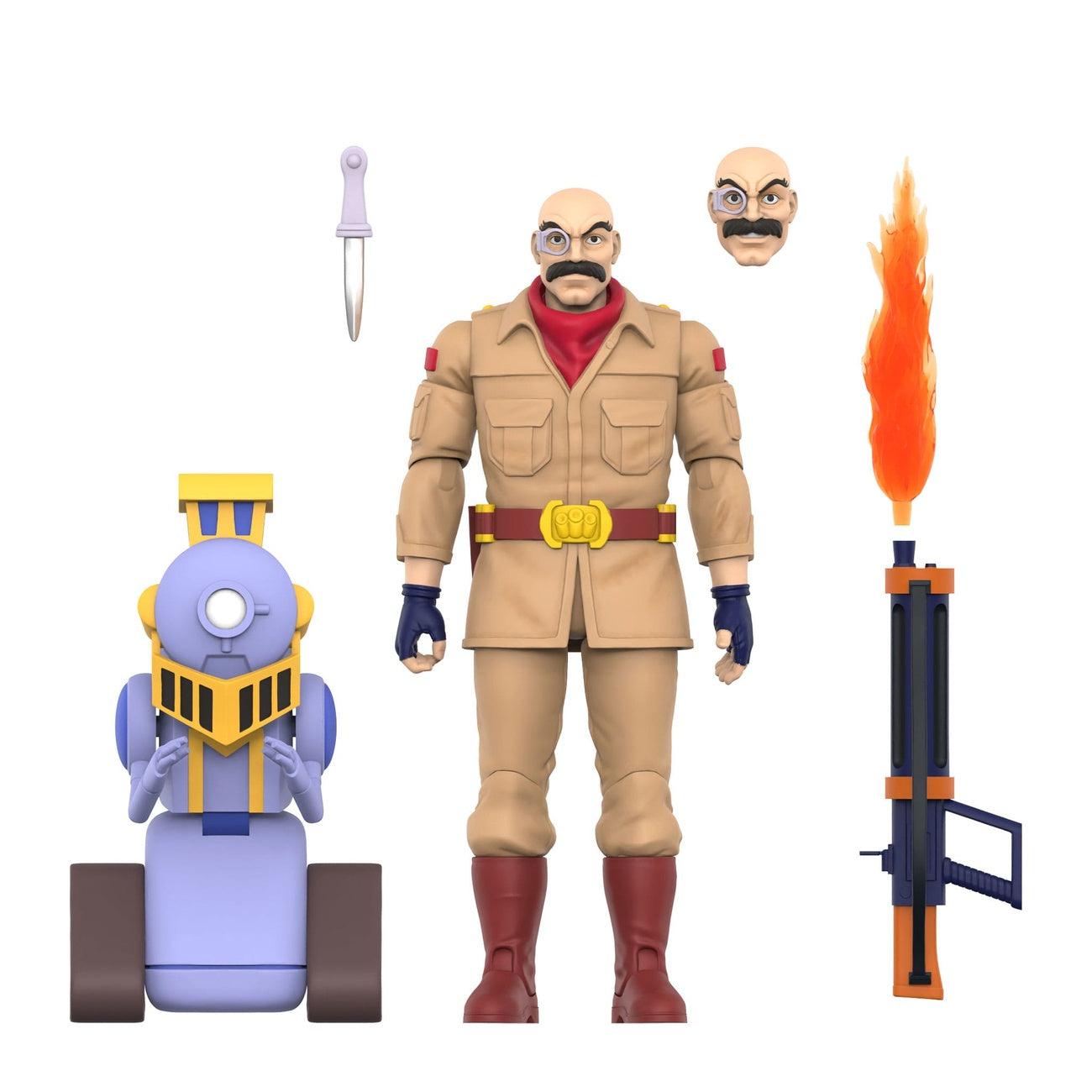 Zdjęcie produktu Thundercats Ultimates Figurka akcji Safari Joe Fala 12 18 cm