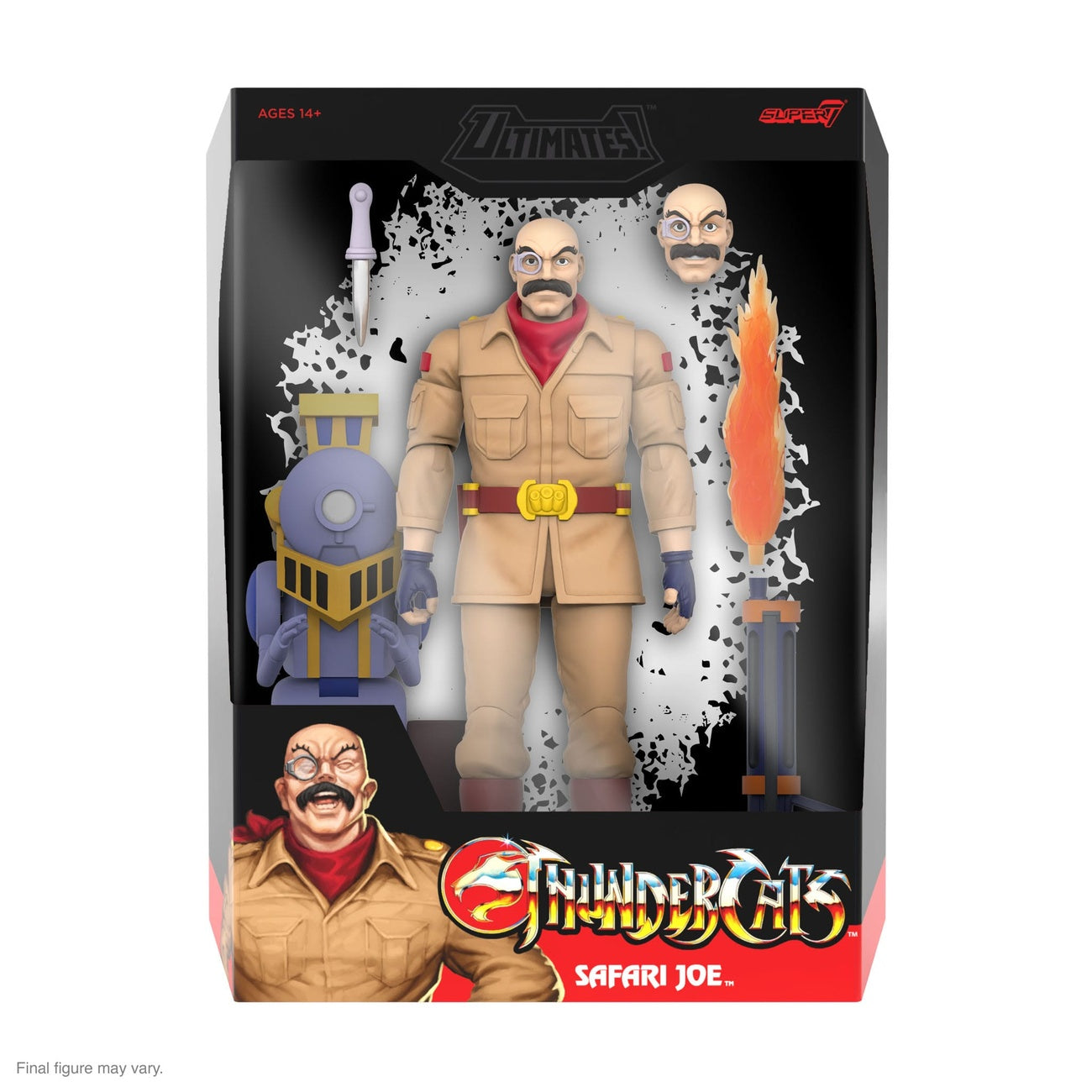 Zdjęcie produktu Thundercats Ultimates Figurka akcji Safari Joe Fala 12 18 cm