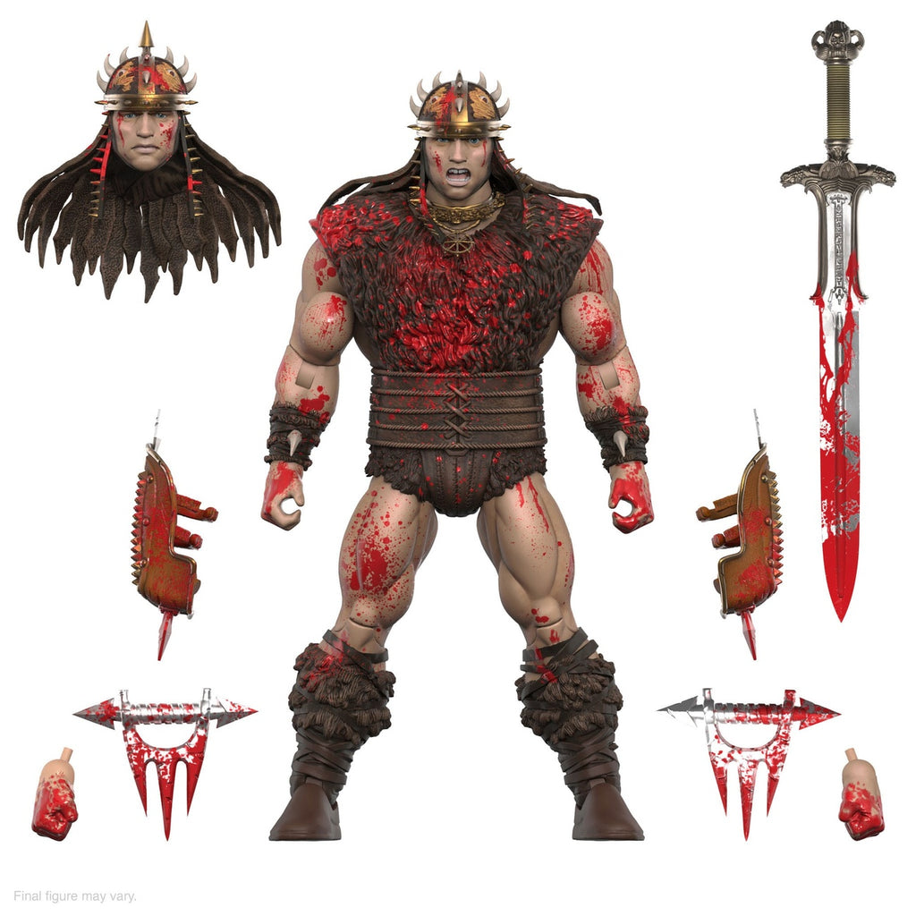 Zdjęcie produktu Conan Barbarzyńca figurka Ultimates Conan Blood Soaked Pit Fighter 18 cm