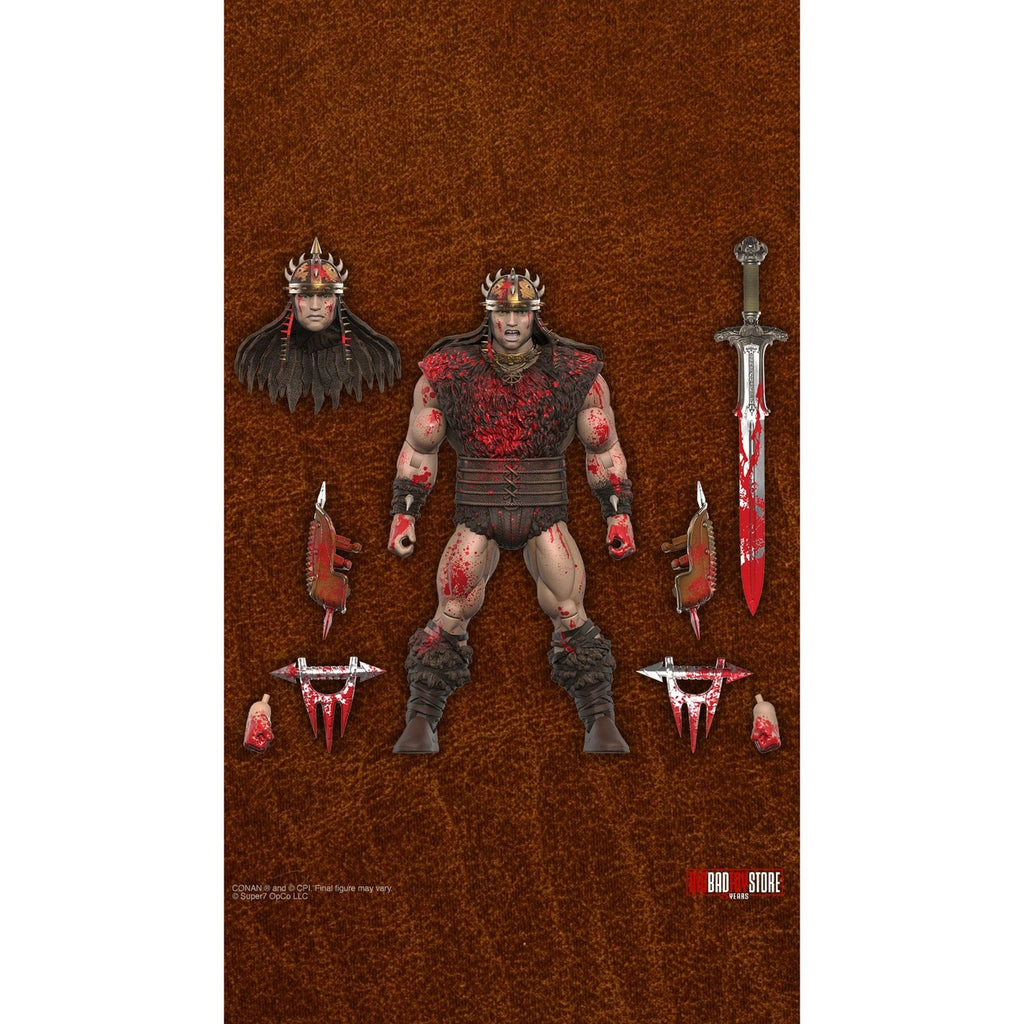 Zdjęcie produktu Conan Barbarzyńca figurka Ultimates Conan Blood Soaked Pit Fighter 18 cm