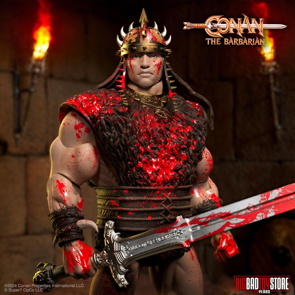 Zdjęcie produktu Conan Barbarzyńca figurka Ultimates Conan Blood Soaked Pit Fighter 18 cm