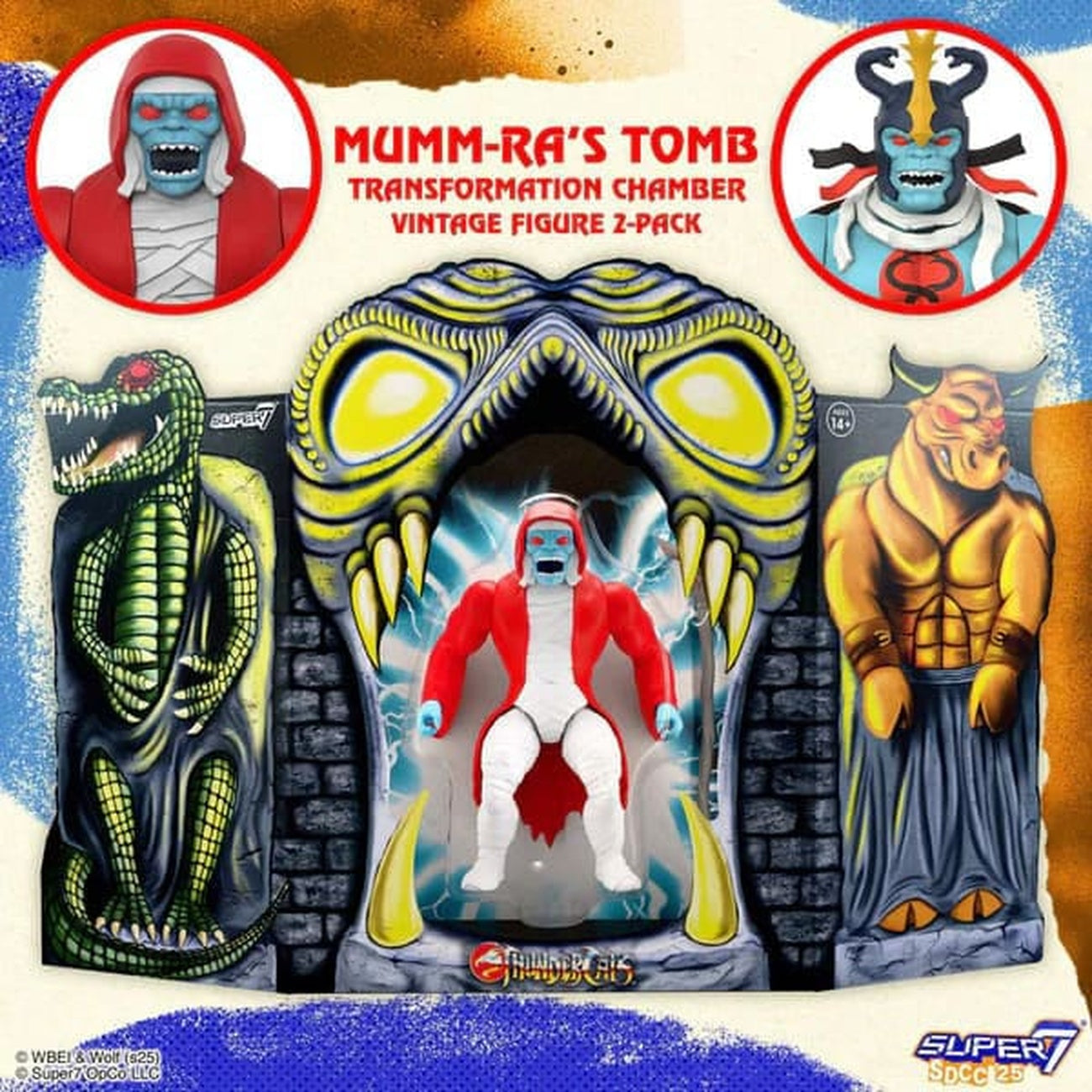Product image Thundercats Vintage Collection Action Figures 2-Pack Mumm-Ra's Tomb 14 cm