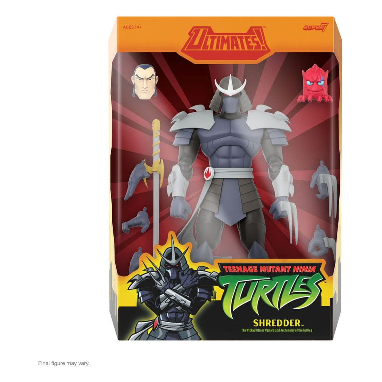 Zdjęcie produktu Teenage Mutant Ninja Turtles Ultimates figurka akcji Wave 13 Shredder 18 cm