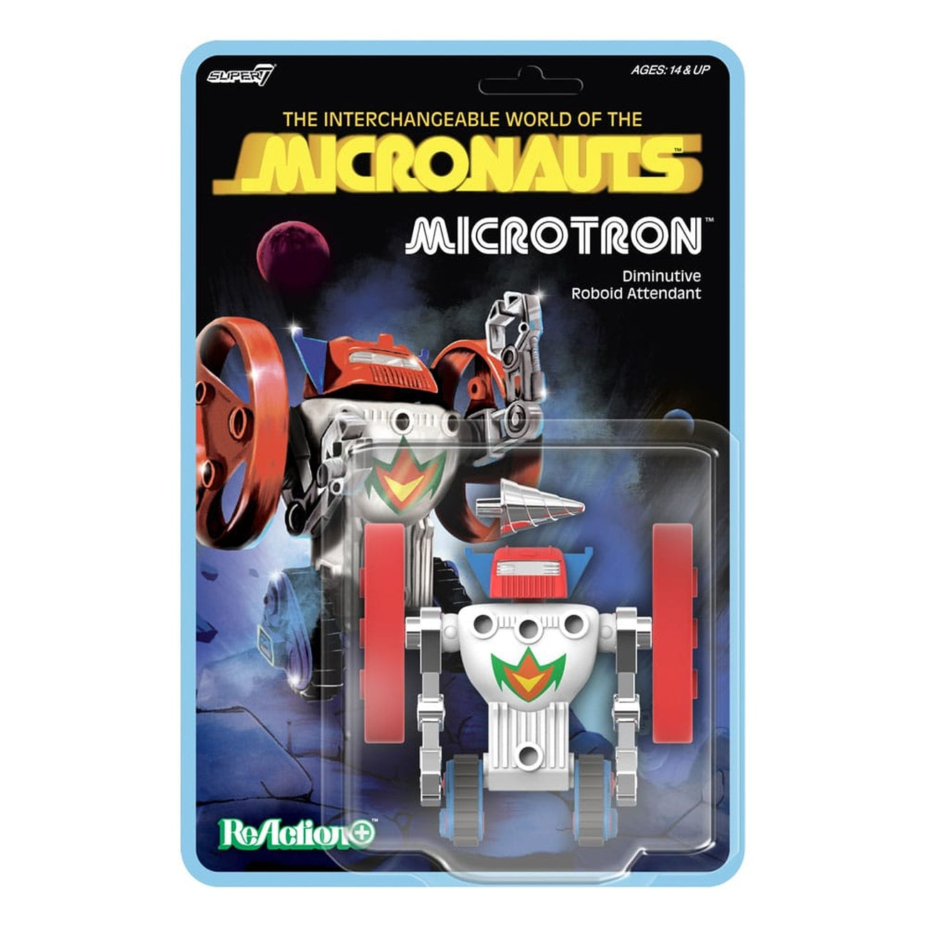 Zdjęcie produktu Micronauts figurka akcji ReAction+ Wave 02 Microtron 9 cm