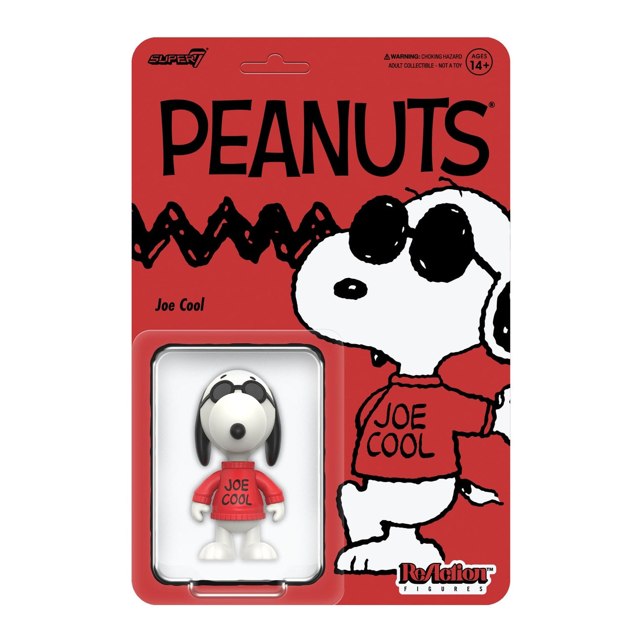 Zdjęcie produktu Peanuts figurka akcji ReAction Wave 8 Joe Cool 9 cm