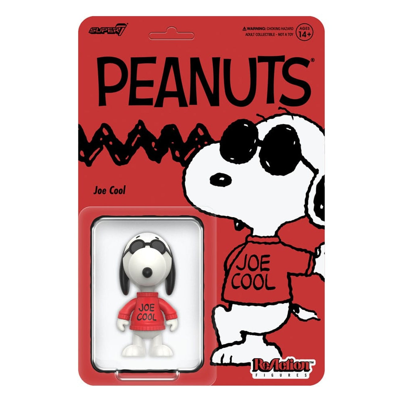 Zdjęcie produktu Peanuts figurka akcji ReAction Wave 8 Joe Cool 9 cm