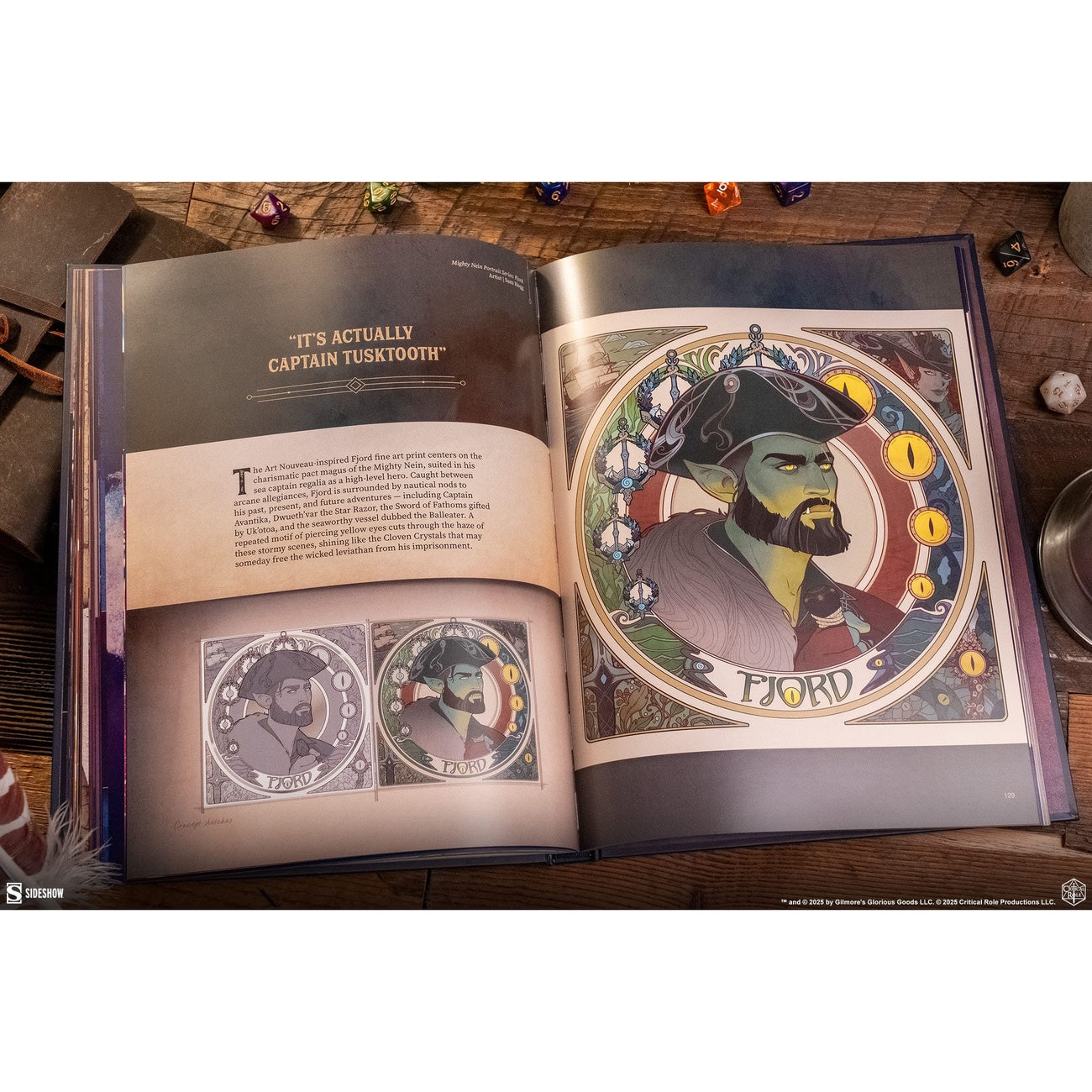 Product image Sideshow Collectibles Book A Decade of Destiny: The Critical Role Collection by Sideshow *English Version*