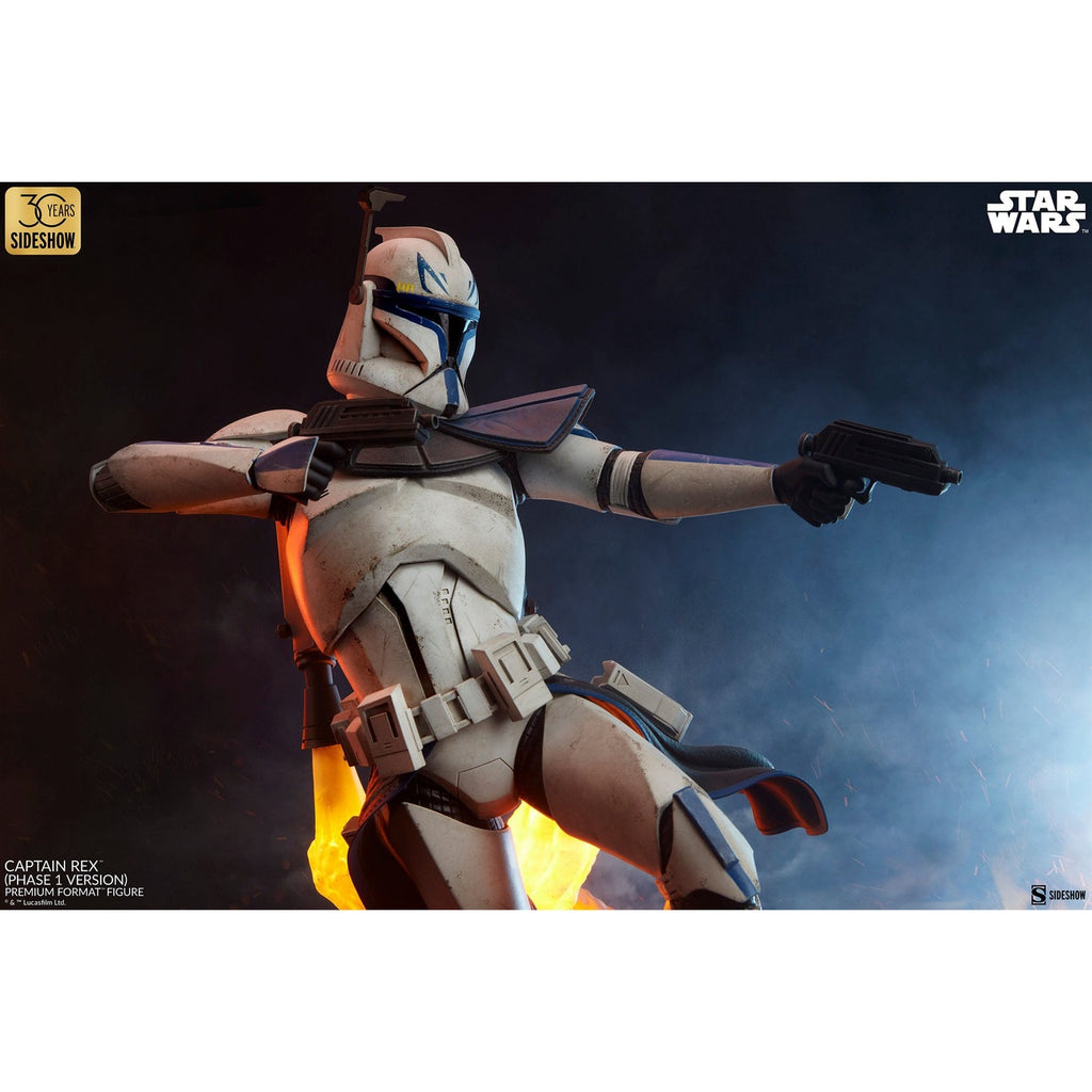 Zdjęcie produktu Star Wars Figurka Premium Format Captain Rex (Wersja Faza 1) Sideshow Exclusive 68 cm