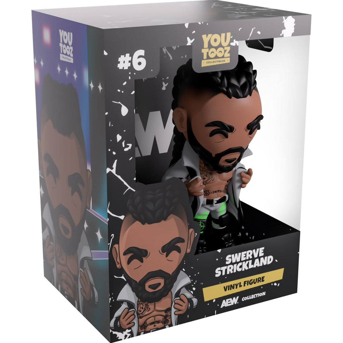 Zdjęcie produktu Figurka winylowa All Elite Wrestling Swerve Strickland 12 cm