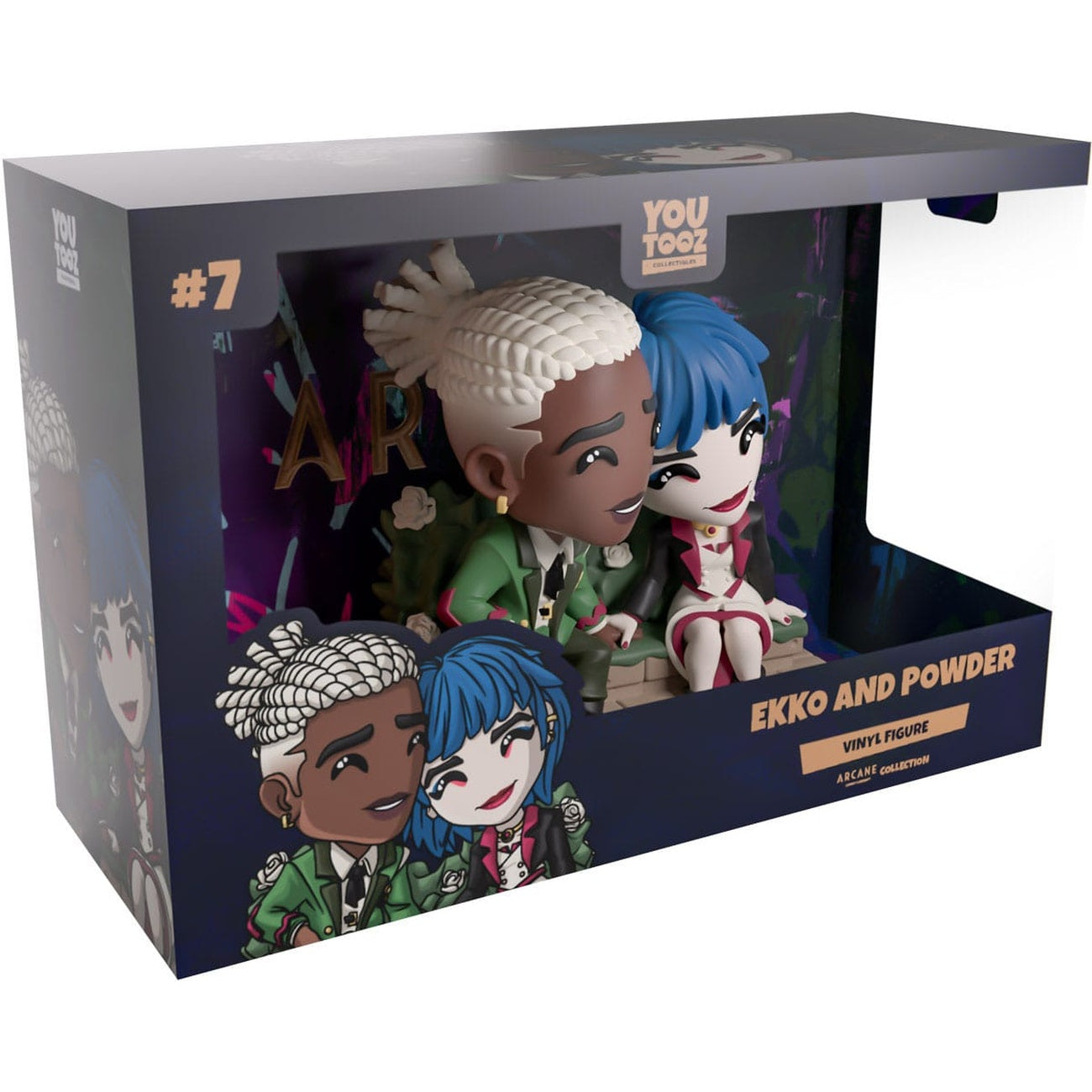 Zdjęcie produktu Arcane winylowe figurki zestaw 2 szt. Ekko i Powder 11 cm