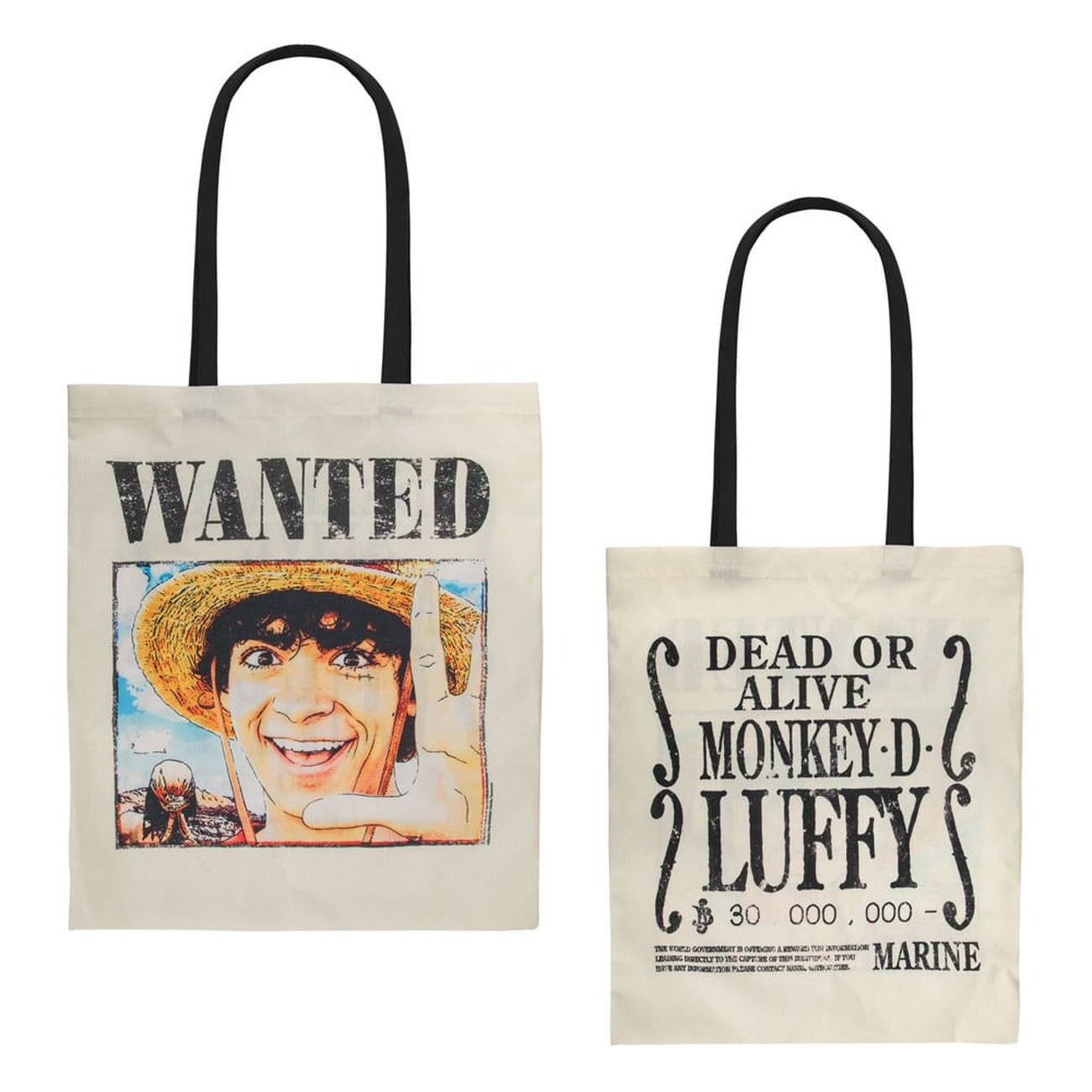 Zdjęcie produktu One Piece Torba na ramię Wanted Luffy