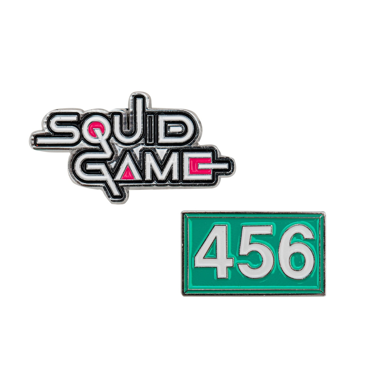 Zdjęcie produktu Squid Game Przypinki Zestaw 2 szt. Squid Game i Gracz 456