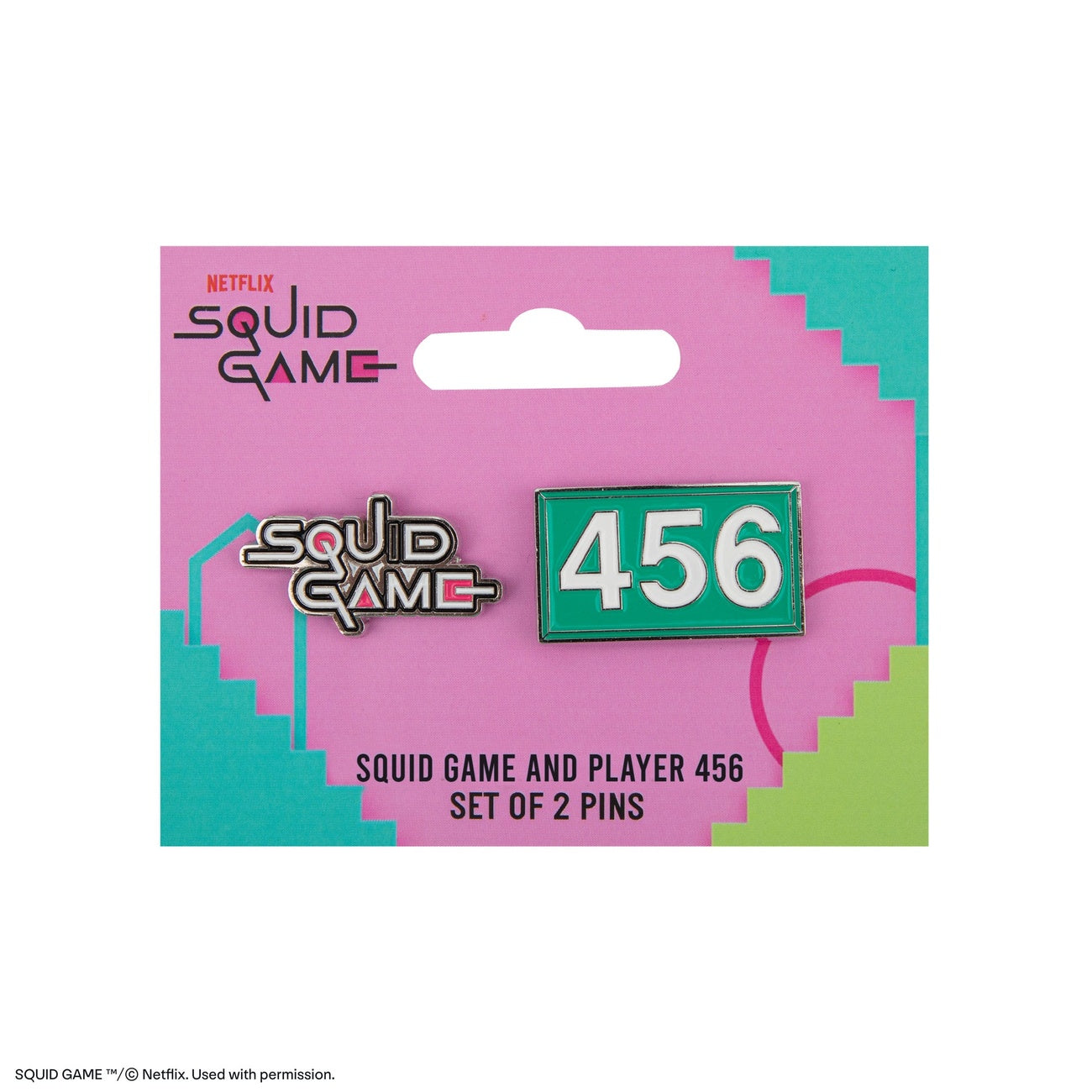Zdjęcie produktu Squid Game Przypinki Zestaw 2 szt. Squid Game i Gracz 456