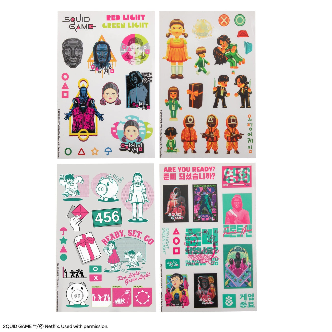 Product image Squid Game Sticker Pack