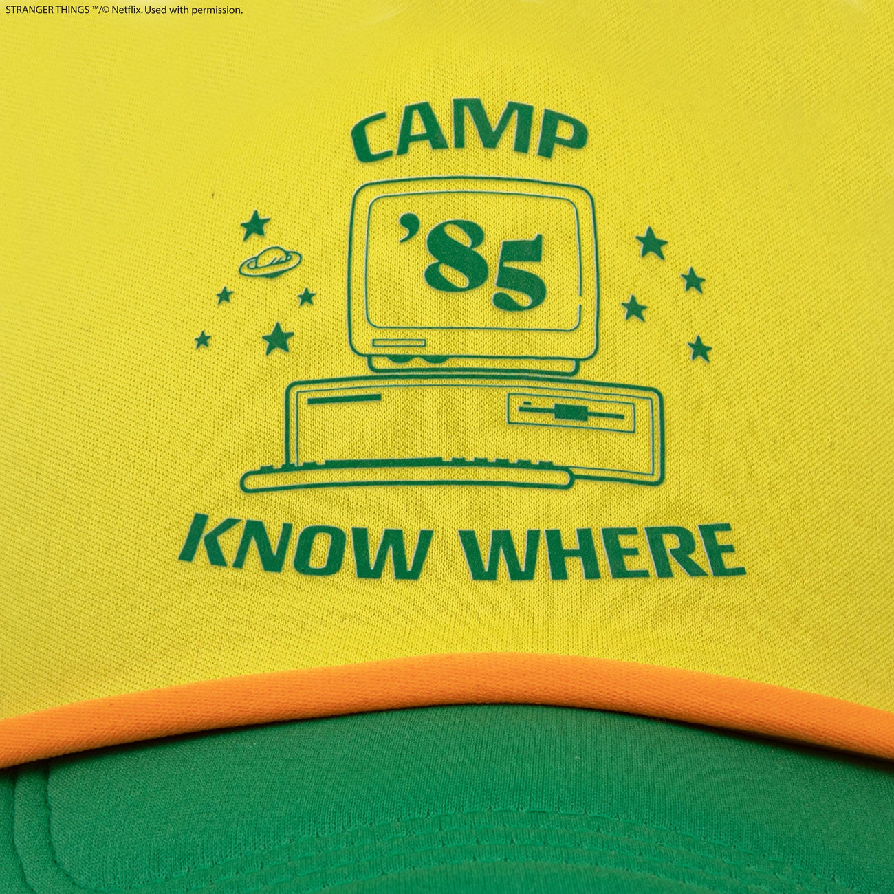 Zdjęcie produktu Stranger Things czapka z daszkiem Camp Know Where