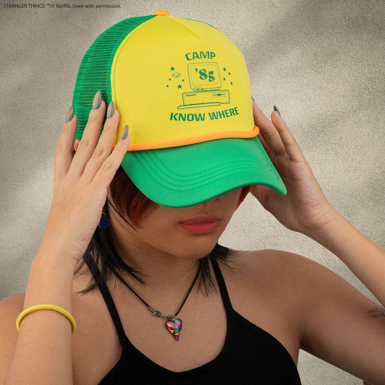 Zdjęcie produktu Stranger Things czapka z daszkiem Camp Know Where