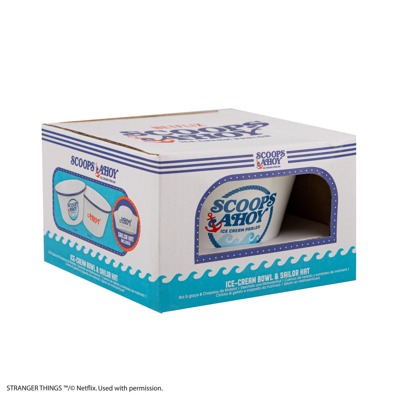 Zdjęcie produktu Stranger Things Miska do lodów z czapką marynarza Scoops Ahoy