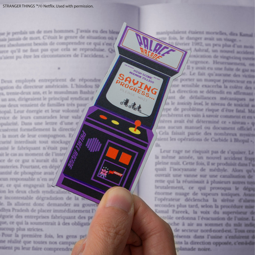 Zdjęcie produktu Stranger Things Zakładka Arcade metalowa