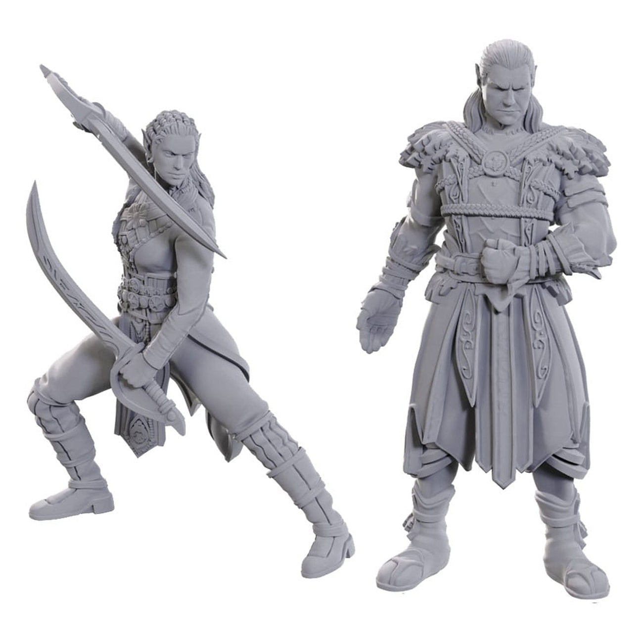 Product image D&D Nolzur's Marvelous Miniatures Unpainted Miniatures Jaheira & Halsin