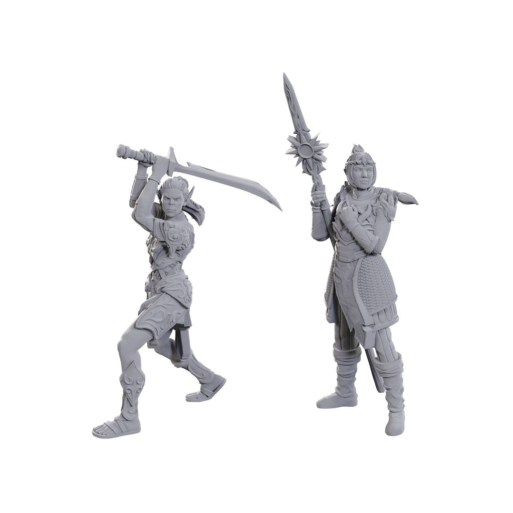 Zdjęcie produktu D&D Nolzur's Marvelous Miniatures niepomalowane figurki Lae'zel i Shadowheart