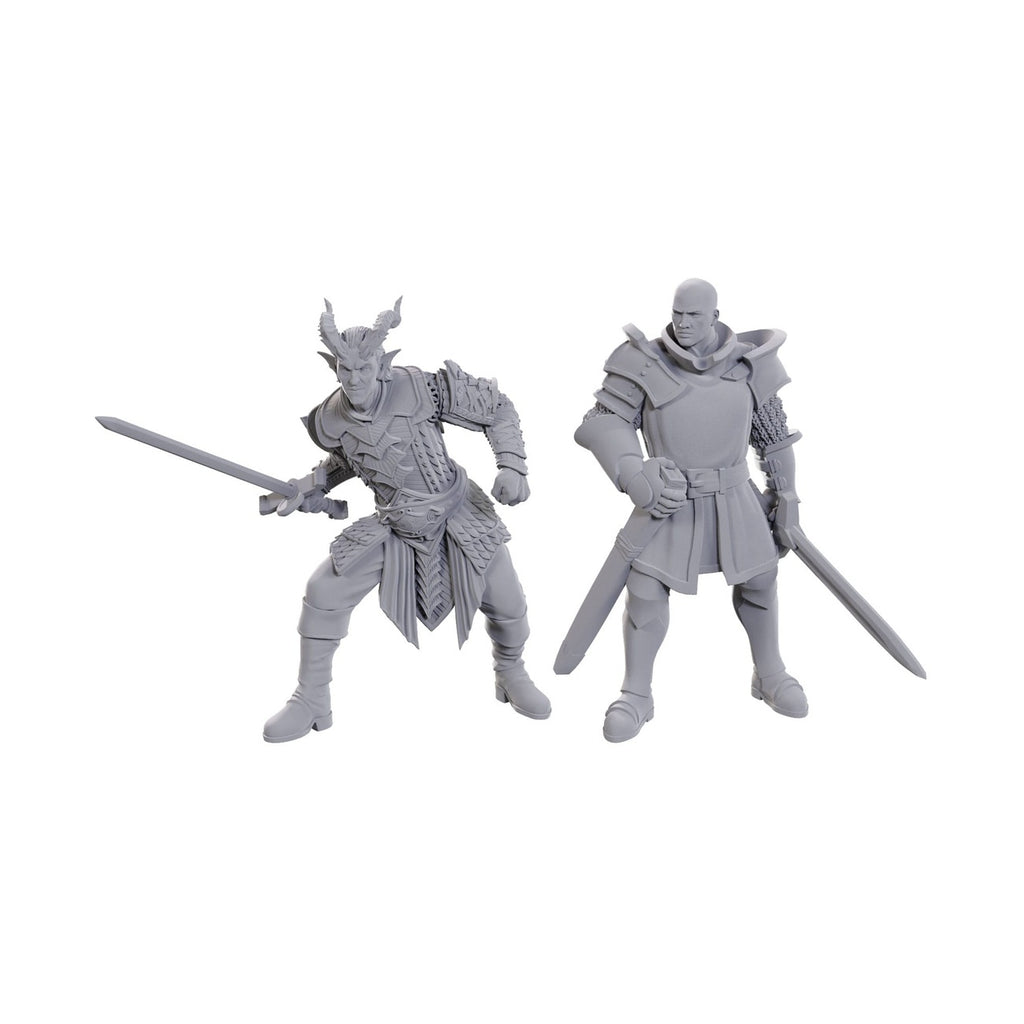 Zdjęcie produktu D&D Nolzur's Marvelous Miniatures niepomalowane figurki Ulder Ravengard i Zevlor
