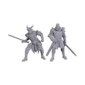Zdjęcie produktu D&D Nolzur's Marvelous Miniatures niepomalowane figurki Ulder Ravengard i Zevlor