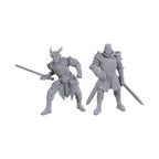 Zdjęcie produktu D&D Nolzur's Marvelous Miniatures niepomalowane figurki Ulder Ravengard i Zevlor