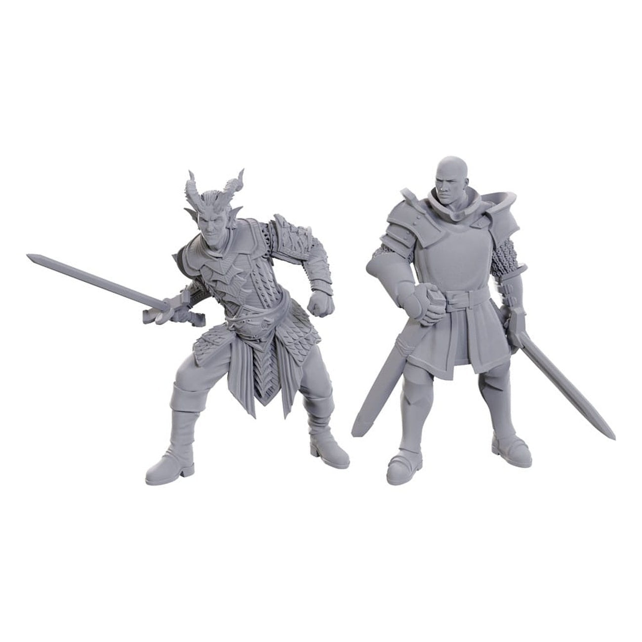 Zdjęcie produktu D&D Nolzur's Marvelous Miniatures niepomalowane figurki Ulder Ravengard i Zevlor