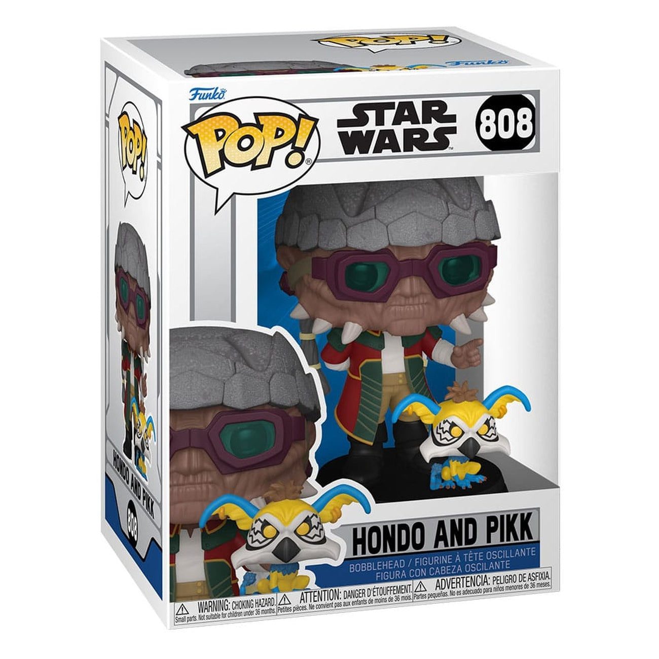 Zdjęcie produktu Star Wars POP! Vinyl figurka z ruchomą główką Hondo i Pikk 9 cm
