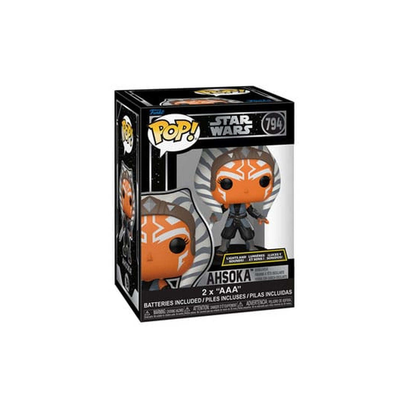 Zdjęcie produktu Star Wars Super Sized POP! Figurka winylowa Super Ahsoka (SFX) 9 cm