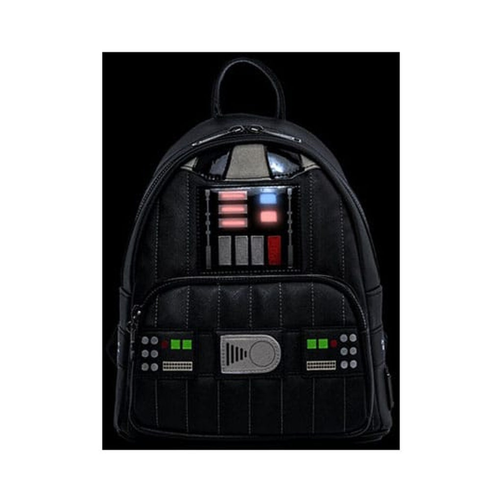 Zdjęcie produktu Star Wars by Loungefly Plecak mini Darth Vader Light-Up Cosplay