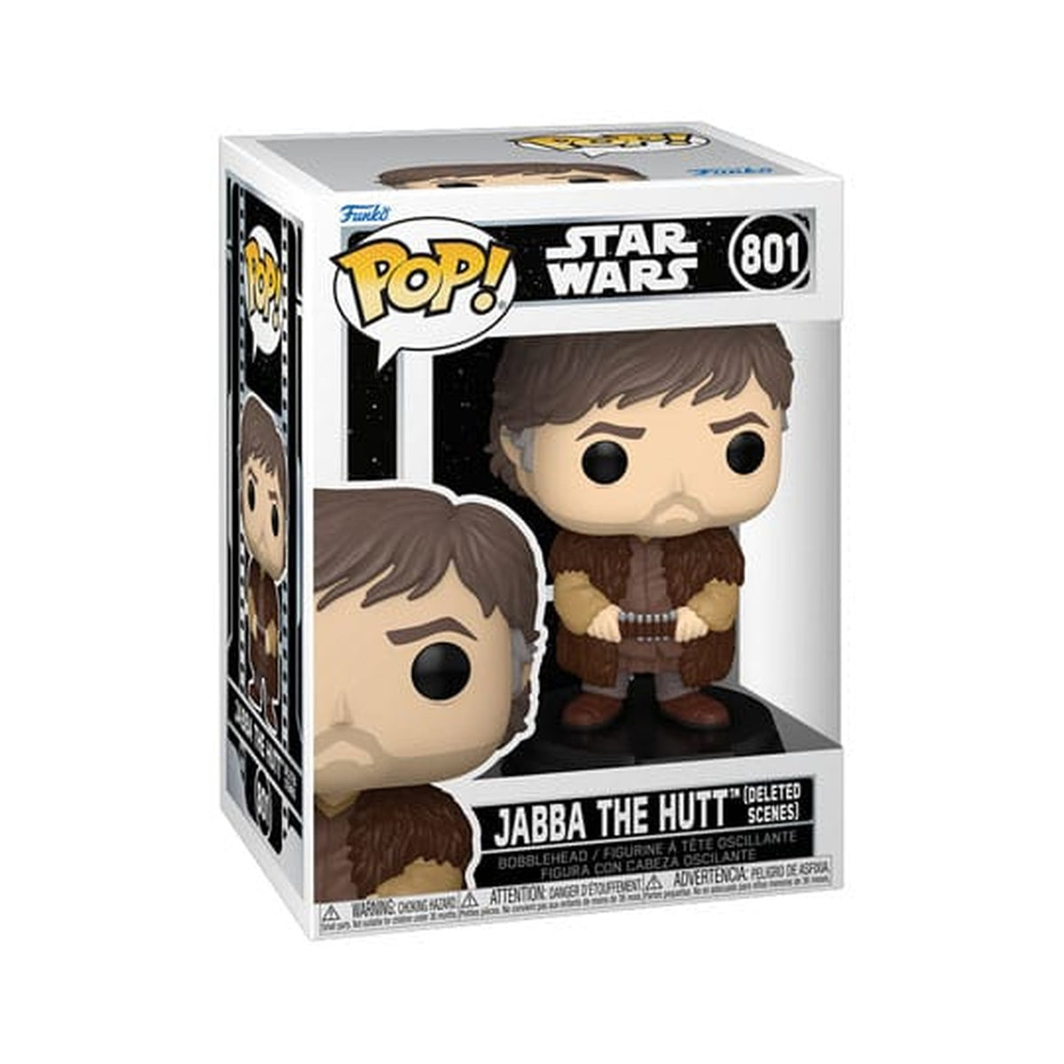Zdjęcie produktu Star Wars POP! Winylowa figurka z ruszającą się główką Jabba the Hutt (Sceny usunięte) 9 cm