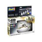 Zdjęcie produktu Zestaw modelarski Star Wars z podstawowymi akcesoriami 1/57 X-Wing Fighter Carsona Tevy 22 cm