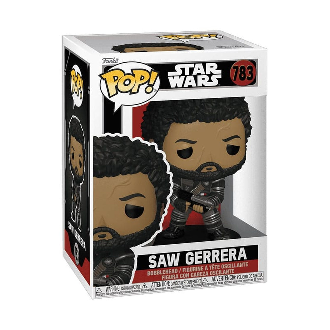 Zdjęcie produktu Star Wars: Andor Figurka winylowa POP! TV Saw Gerrera 9 cm