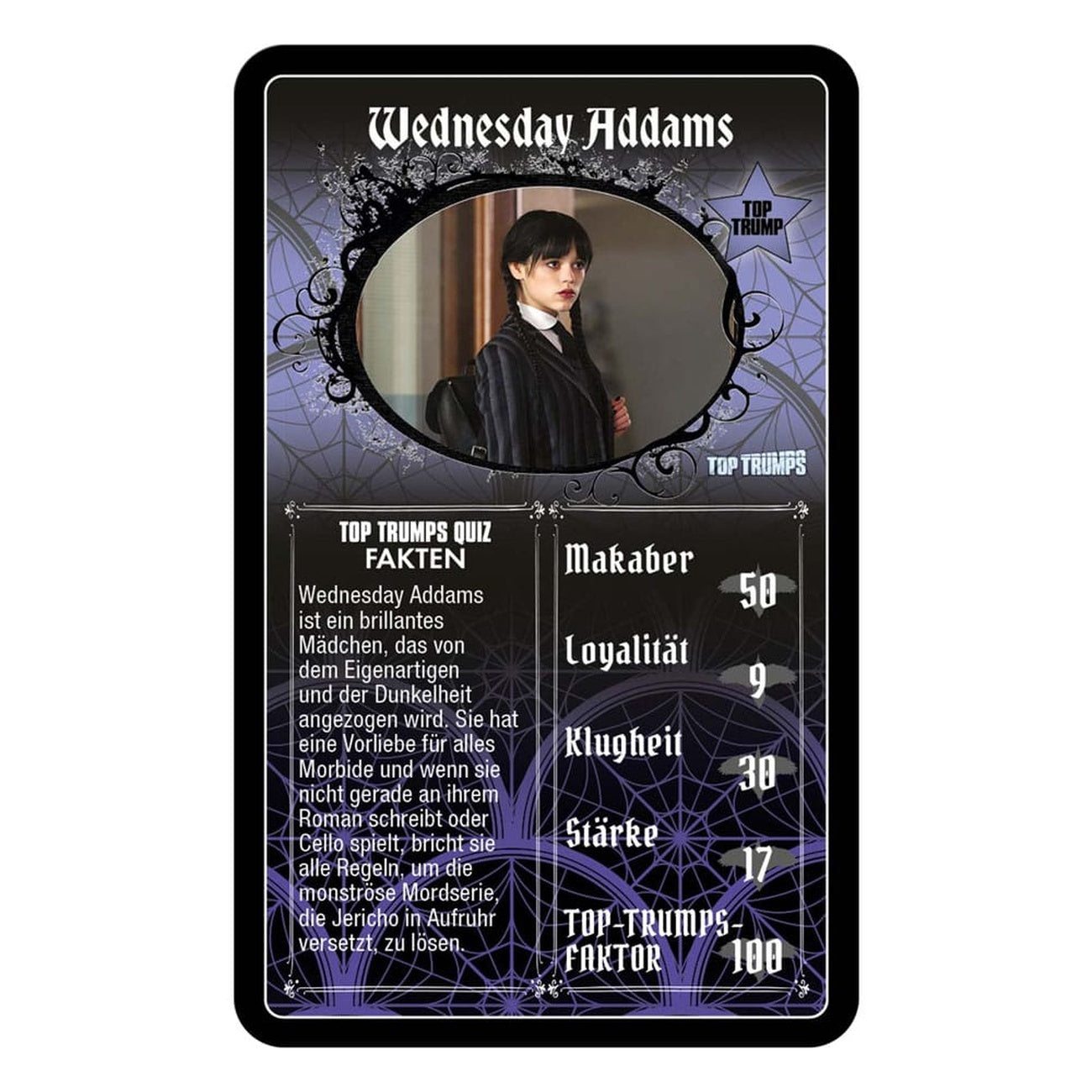 Zdjęcie produktu Gra karciana Wednesday Top Trumps *wersja niemiecka*