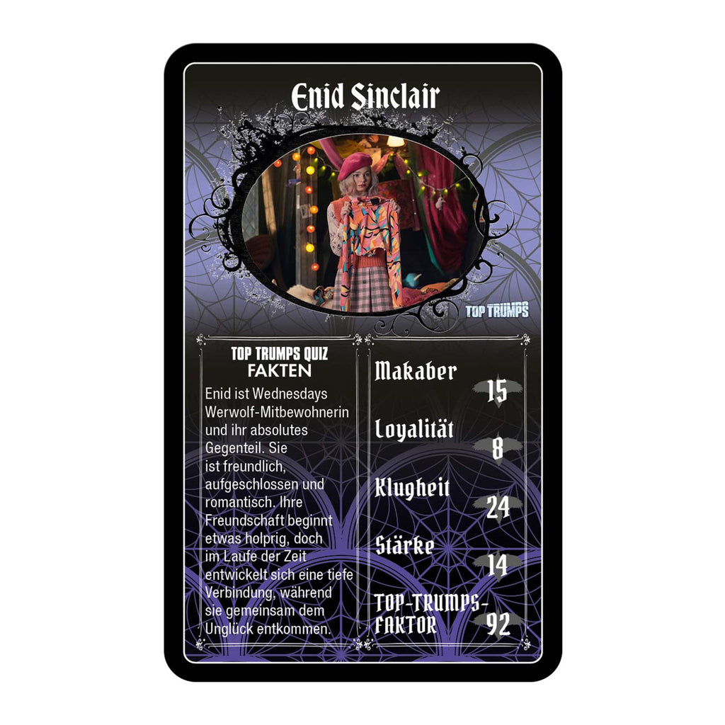 Zdjęcie produktu Gra karciana Wednesday Top Trumps *wersja niemiecka*