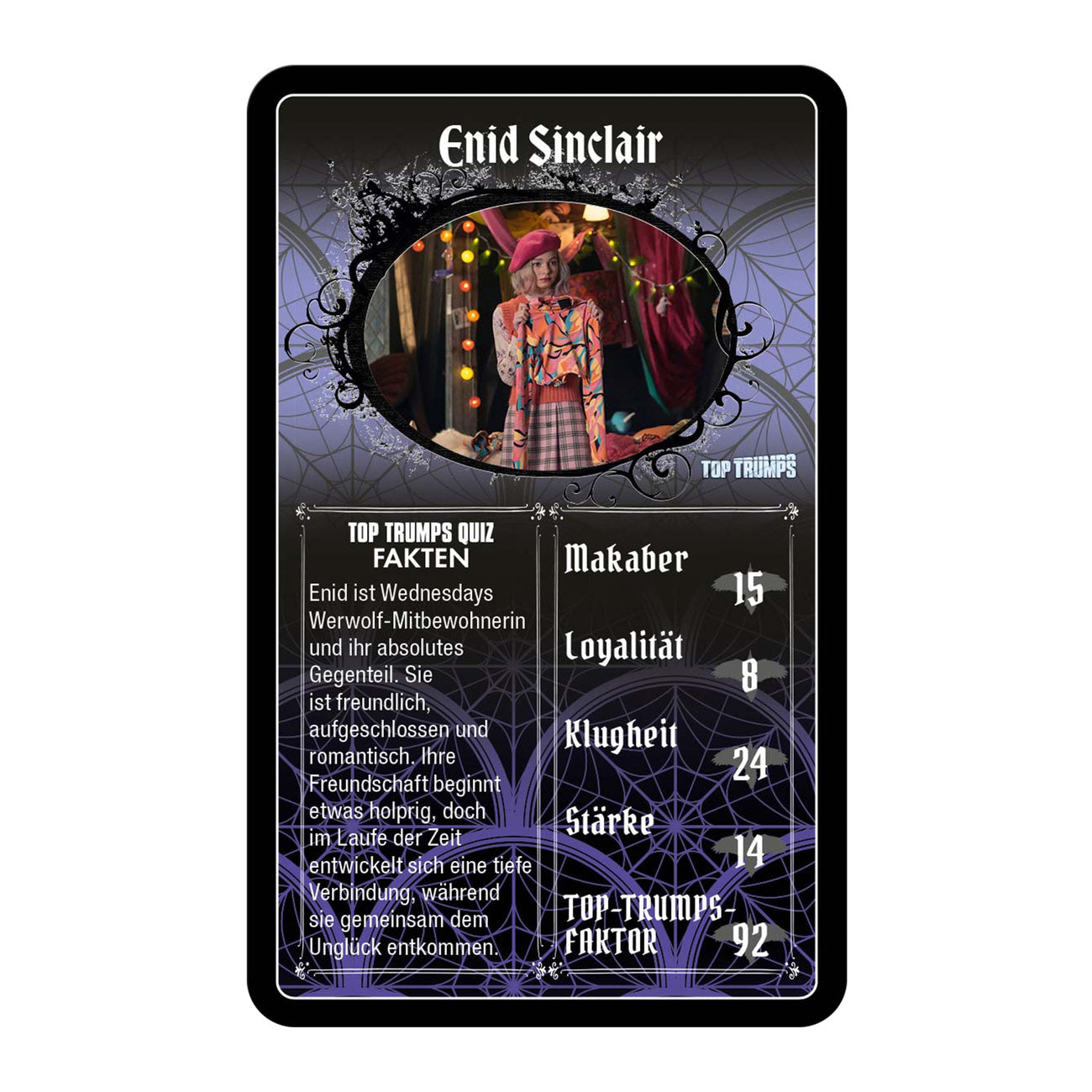 Zdjęcie produktu Gra karciana Wednesday Top Trumps *wersja niemiecka*