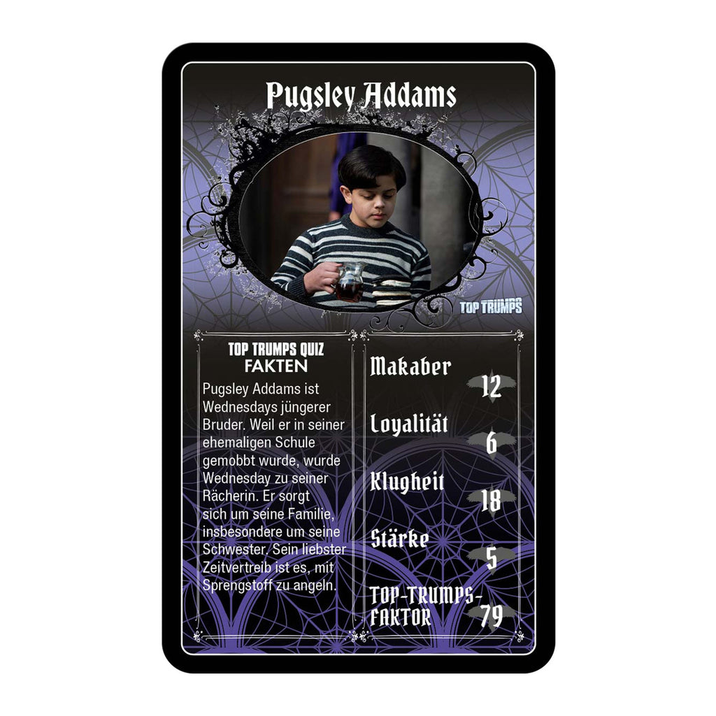 Zdjęcie produktu Gra karciana Wednesday Top Trumps *wersja niemiecka*