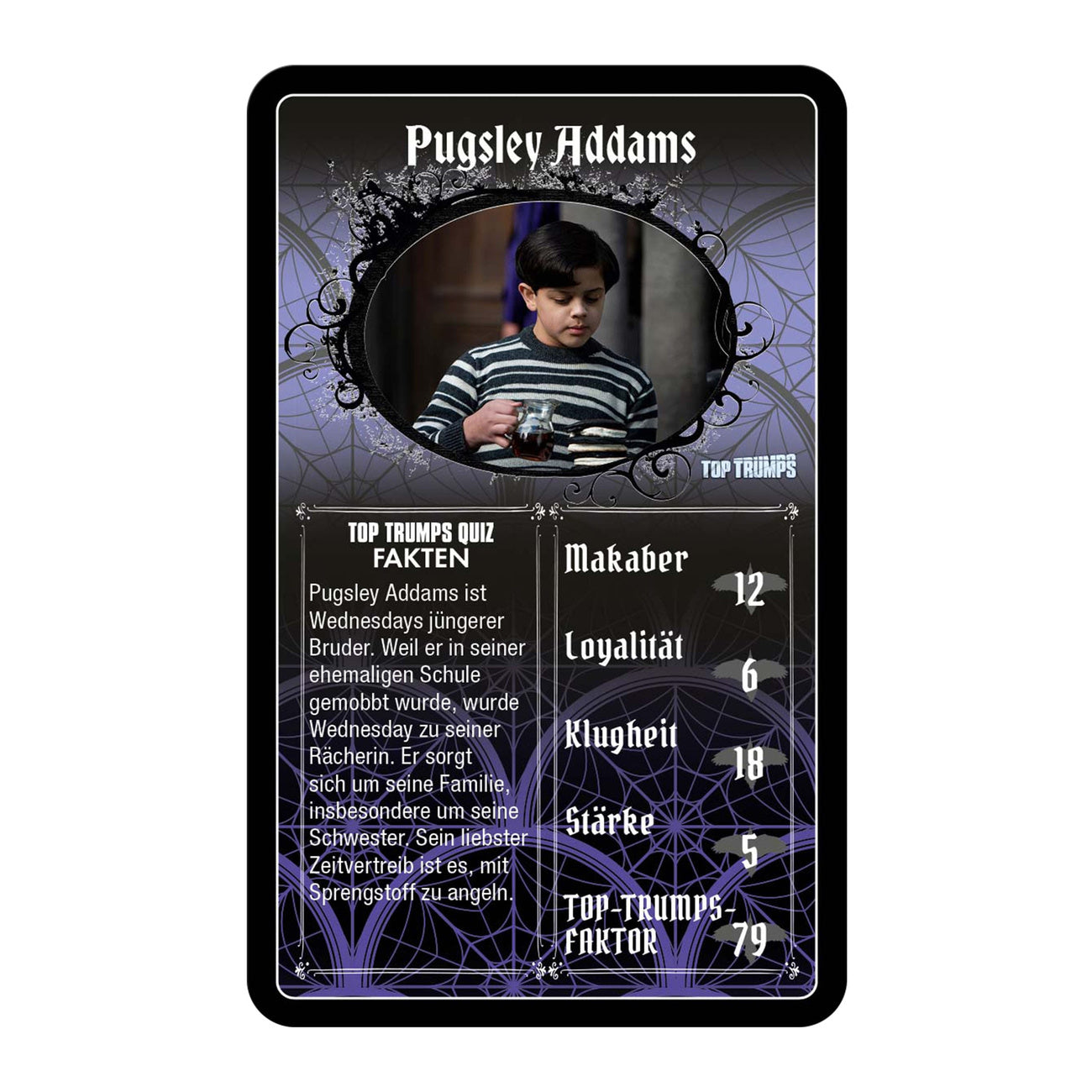 Zdjęcie produktu Gra karciana Wednesday Top Trumps *wersja niemiecka*