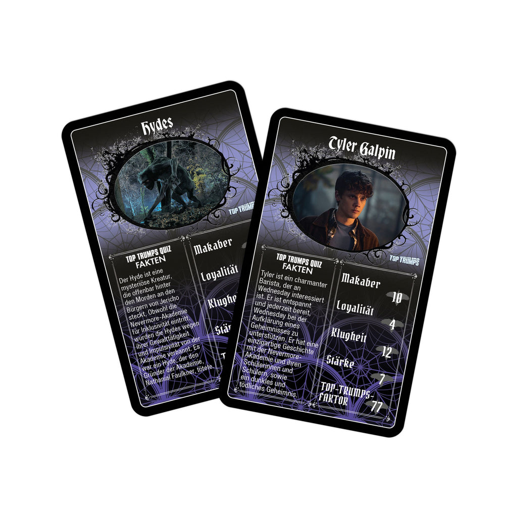 Zdjęcie produktu Gra karciana Wednesday Top Trumps *wersja niemiecka*