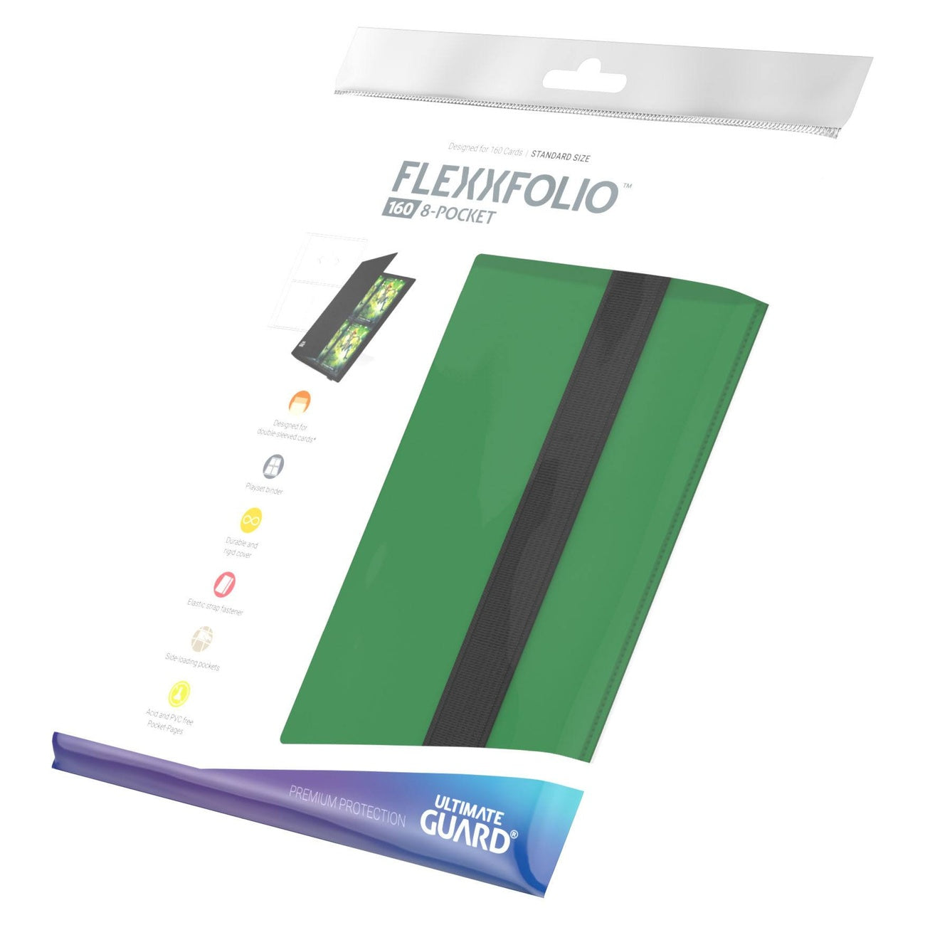 Product image Ultimate Guard Flexxfolio 160 8-Pocket - Green